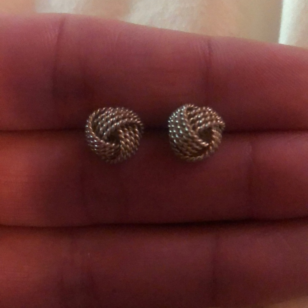 Tiffany’s knot earrings